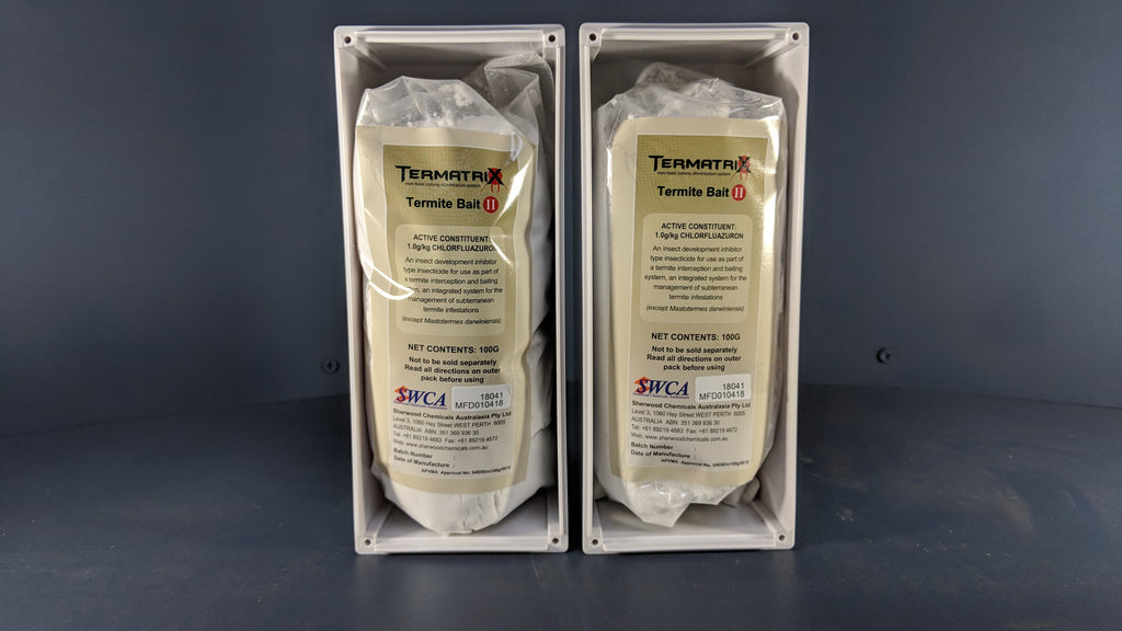 Termite Control Injection Station TermatriX Termite Bait Ready To Install - Pre-baited station 2pack ...