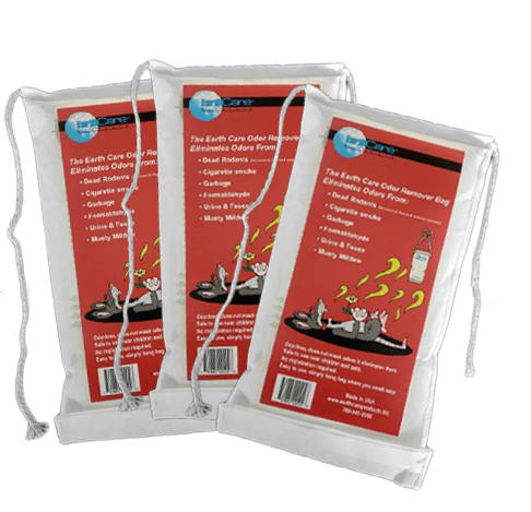Earthcare Odor Removal Bags - 3pack