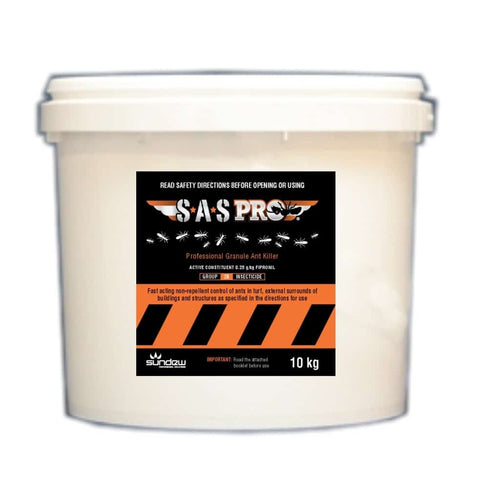 SAS PRO Professional Granule Ant Killer (Fipronil) - 10kg Pack